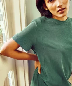 No Nasties Forest T-Shirt Midi Dress