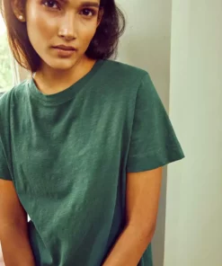 No Nasties Forest T-Shirt Midi Dress