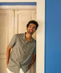 No Nasties Men's Felipe Half Sleeve Shirt