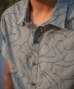 No Nasties Men's Felipe Half Sleeve Shirt