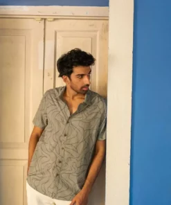 No Nasties Men's Felipe Half Sleeve Shirt