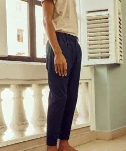 No Nasties Men's Indigo Tapered Pants