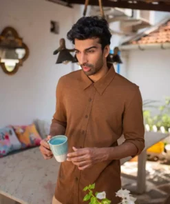 No Nasties Men's Alonso Knit Shirt Best Sellers