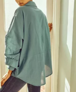 No Nasties Ocean Oversized Shirt