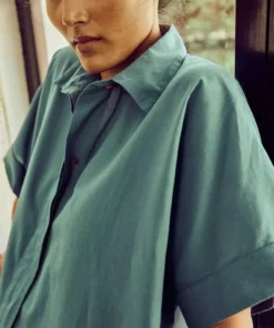 No Nasties Ocean Shirt Dress