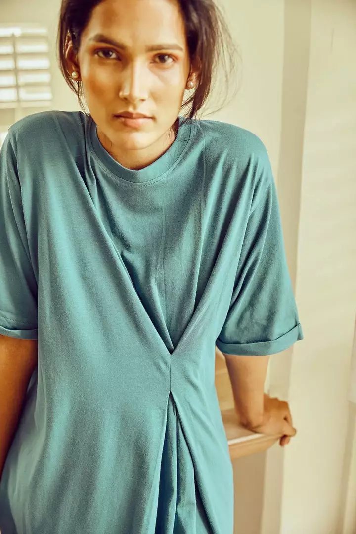 No Nasties Twist T-Shirt Dress Clothing 3 No Nasties Twist T-Shirt Dress Clothing