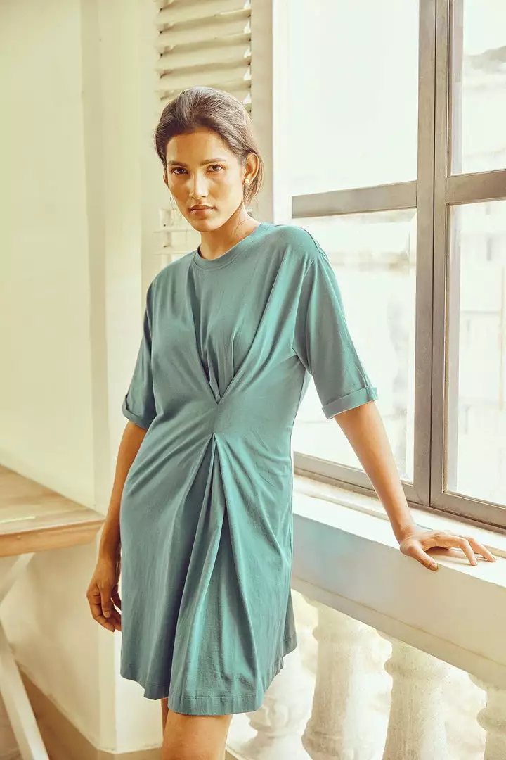 No Nasties Twist T-Shirt Dress Clothing 1 No Nasties Twist T-Shirt Dress Clothing