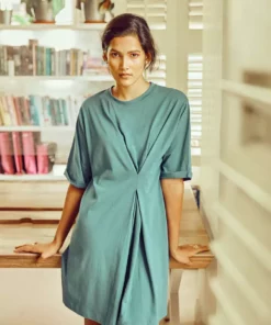 No Nasties Twist T-Shirt Dress Clothing 7 No Nasties Twist T-Shirt Dress Clothing