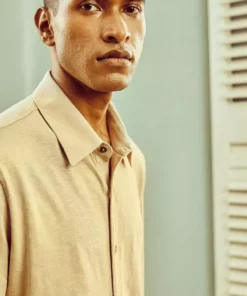 No Nasties Men's Sand Knit Shirt