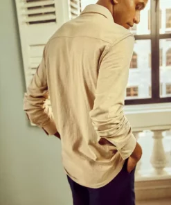 No Nasties Men's Sand Knit Shirt