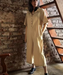 No Nasties Sand Midi Jumpsuit 11 No Nasties Sand Midi Jumpsuit