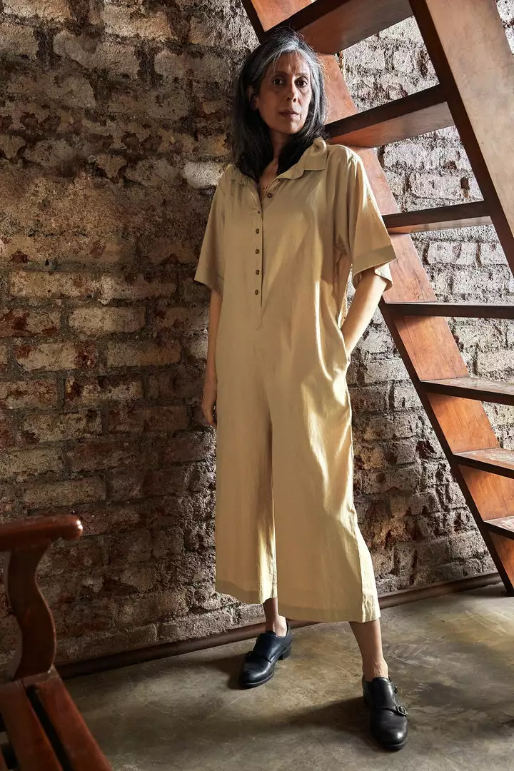 No Nasties Sand Midi Jumpsuit 6 No Nasties Sand Midi Jumpsuit