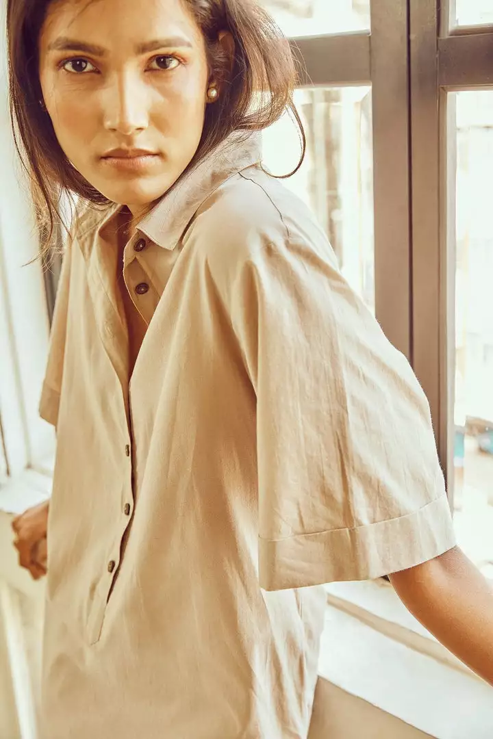 No Nasties Sand Midi Jumpsuit 5 No Nasties Sand Midi Jumpsuit