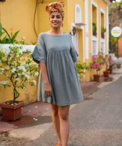 No Nasties Guadalupe Scoop Dress Clothing