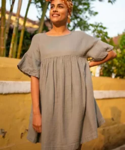 No Nasties Guadalupe Scoop Dress Clothing