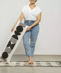 Casa Amarosa Noir Celestial XL Lumbar Pillow Cover