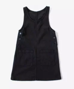 North Of West Caroline Upcycled Jumper Dress - Black