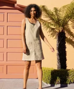 North Of West Caroline Upcycled Jumper Dress - Fog 12 North Of West Caroline Upcycled Jumper Dress - Fog