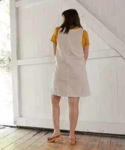 North Of West Caroline Upcycled Jumper Dress - Fog 15 North Of West Caroline Upcycled Jumper Dress - Fog