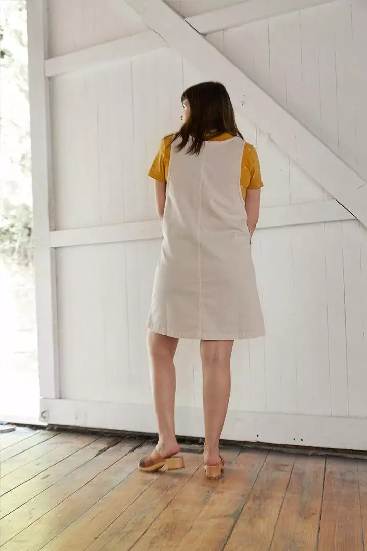 North Of West Caroline Upcycled Jumper Dress - Fog 7 North Of West Caroline Upcycled Jumper Dress - Fog