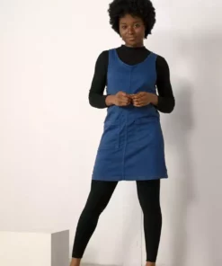 North Of West Caroline Upcycled Jumper Dress - Midnight