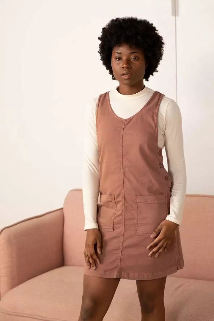 North Of West Caroline Upcycled Jumper Dress - Terracotta Sale 5 North Of West Caroline Upcycled Jumper Dress - Terracotta Sale