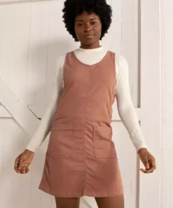 North Of West Caroline Upcycled Jumper Dress - Terracotta Sale 15 North Of West Caroline Upcycled Jumper Dress - Terracotta Sale