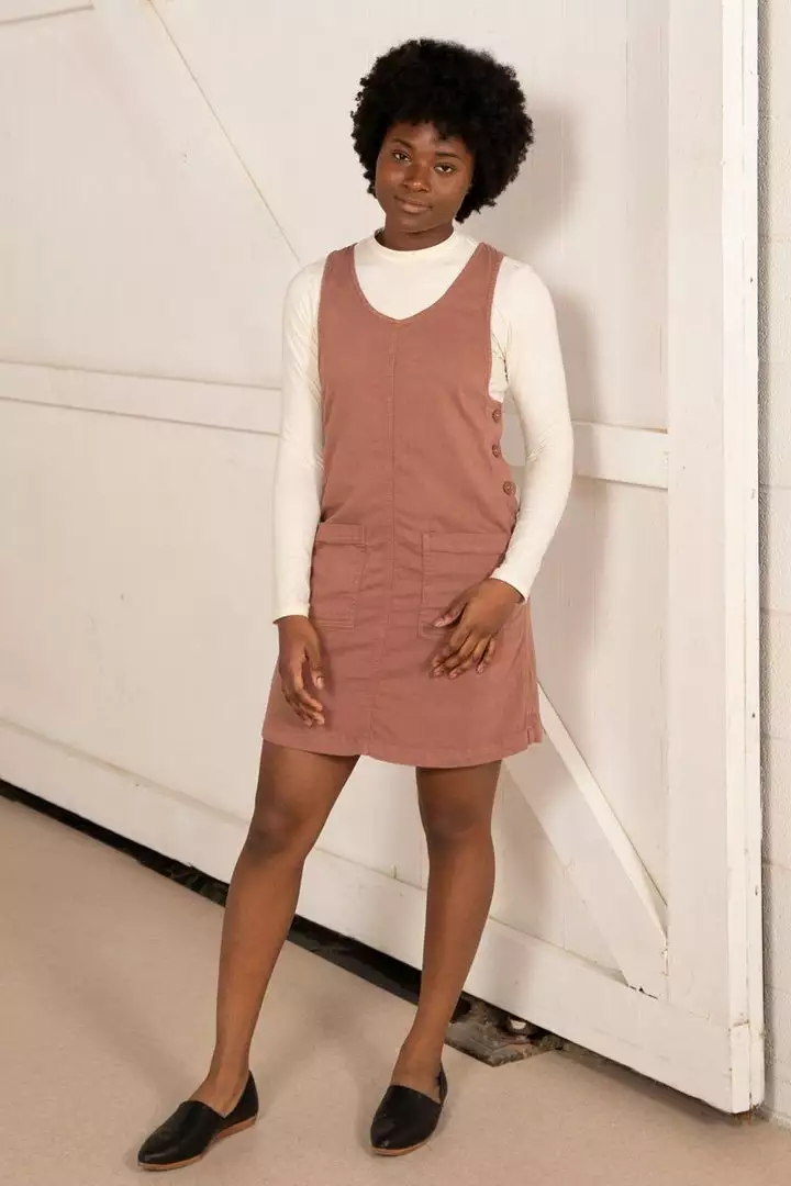 North Of West Caroline Upcycled Jumper Dress - Terracotta Sale 4 North Of West Caroline Upcycled Jumper Dress - Terracotta Sale