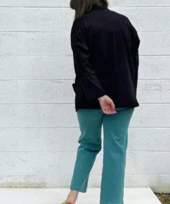 North Of West Sale Christine Tencel Jacket - Black