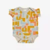North Of West Baby's Decades Onesie - Fog