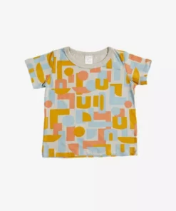 North Of West Kids' Decades Tee - Fog Sale