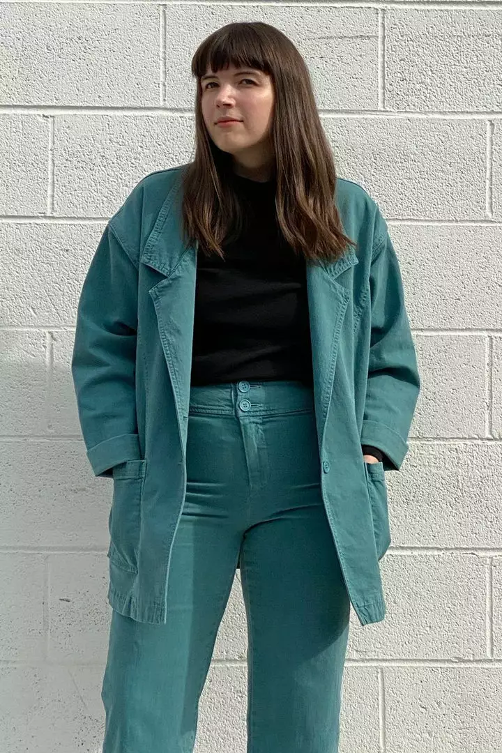 North Of West Leslie Upcycled Jacket - Atlantic 7 North Of West Leslie Upcycled Jacket - Atlantic