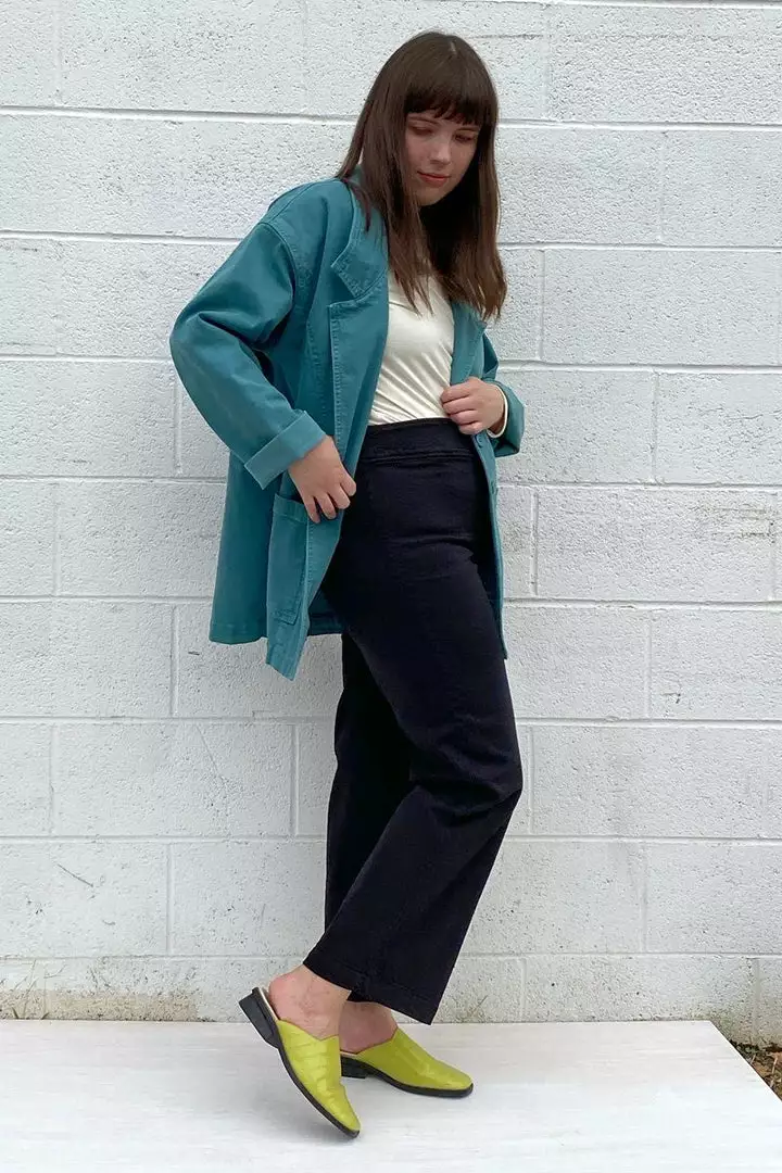 North Of West Leslie Upcycled Jacket - Atlantic 9 North Of West Leslie Upcycled Jacket - Atlantic