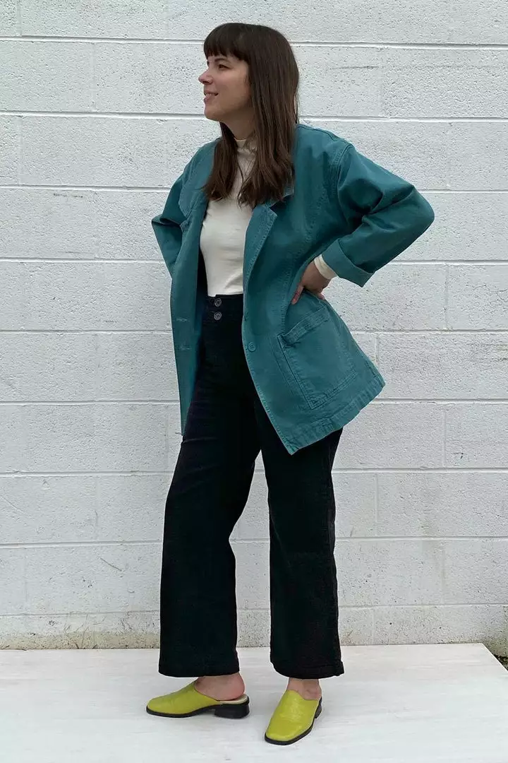 North Of West Leslie Upcycled Jacket - Atlantic 11 North Of West Leslie Upcycled Jacket - Atlantic