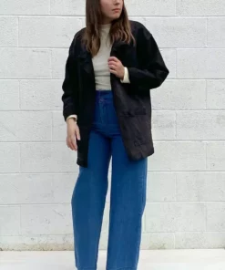 North Of West Leslie Upcycled Jacket - Black