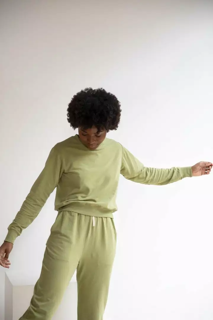 North Of West Sale Max Sweatshirt - Moss 1 North Of West Sale Max Sweatshirt - Moss