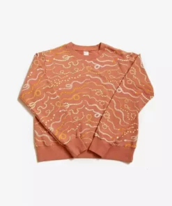 North Of West Max Snake Rainbow Sweatshirt - Sunset Sale