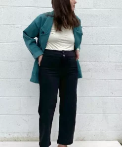 North Of West Sale Monica Upcycled High Rise Jean - Black