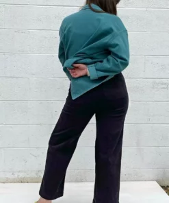 North Of West Sale Monica Upcycled High Rise Jean - Black