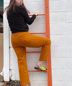 North Of West Sale Monica Upcycled High Rise Jean - Spice 8 North Of West Sale Monica Upcycled High Rise Jean - Spice