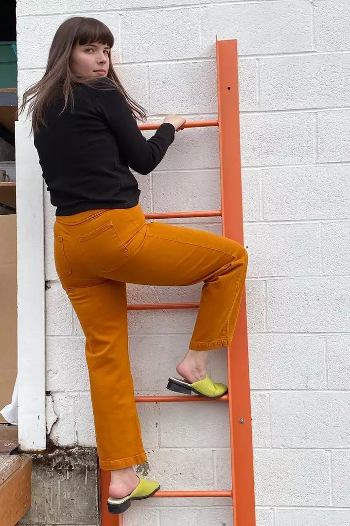 North Of West Sale Monica Upcycled High Rise Jean - Spice 4 North Of West Sale Monica Upcycled High Rise Jean - Spice