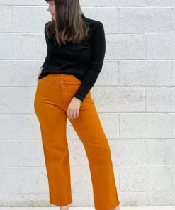 North Of West Sale Monica Upcycled High Rise Jean - Spice