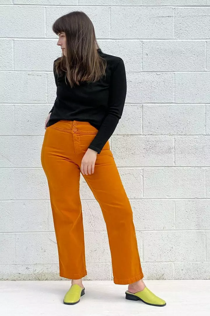 North Of West Sale Monica Upcycled High Rise Jean - Spice 1 North Of West Sale Monica Upcycled High Rise Jean - Spice