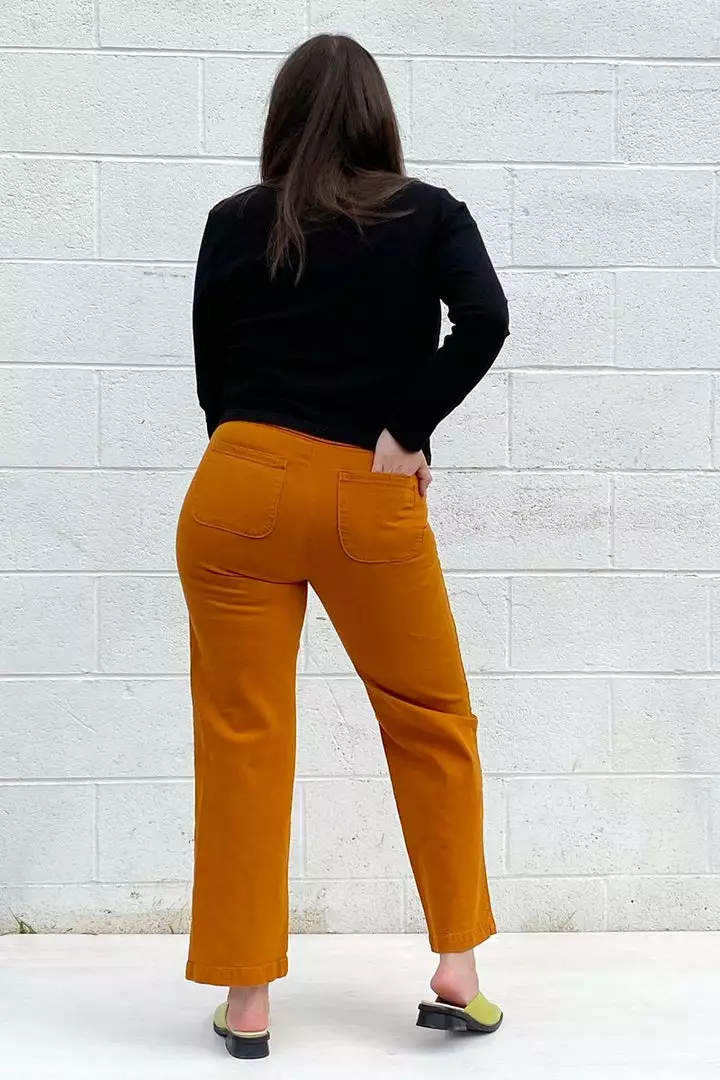 North Of West Sale Monica Upcycled High Rise Jean - Spice 3 North Of West Sale Monica Upcycled High Rise Jean - Spice