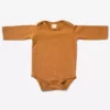 North Of West Sale Baby's Long Sleeve Onesie - Spice