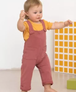 North Of West Sale Kids' Play Overalls - Mulberry