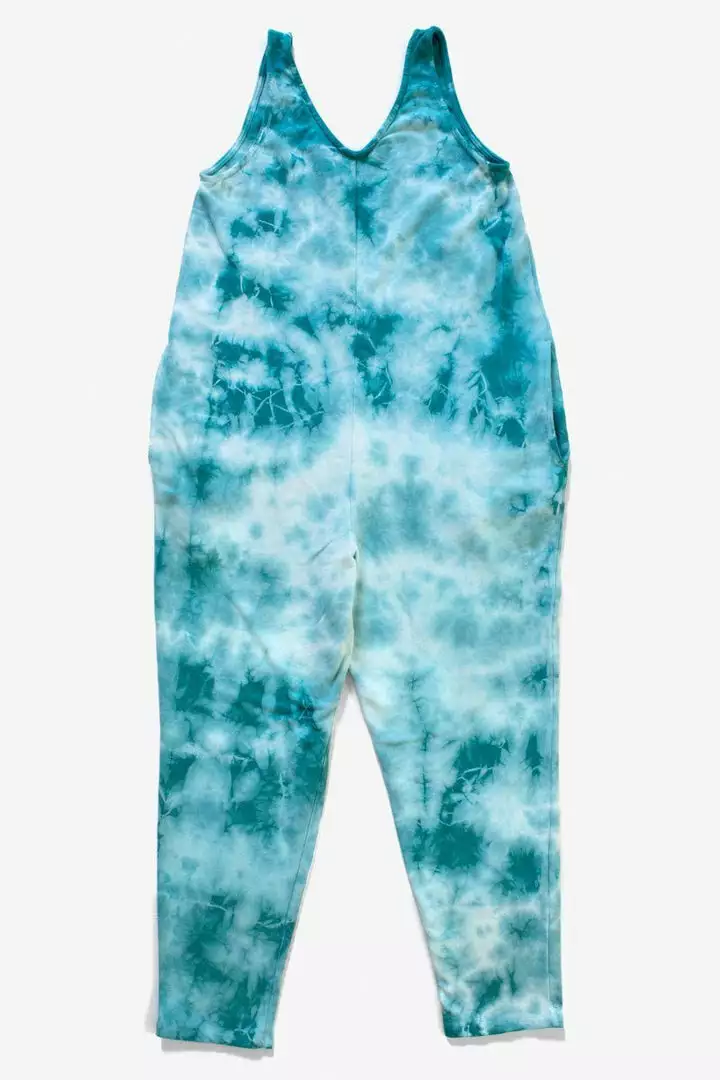 North Of West Parker Tie Dye Jumpsuit - Atlantic 10 North Of West Parker Tie Dye Jumpsuit - Atlantic