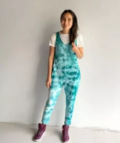 North Of West Parker Tie Dye Jumpsuit - Atlantic 13 North Of West Parker Tie Dye Jumpsuit - Atlantic