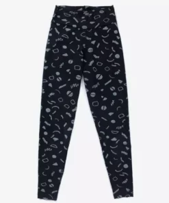 North Of West Best Sellers Sammy Legging - Black Squiggles