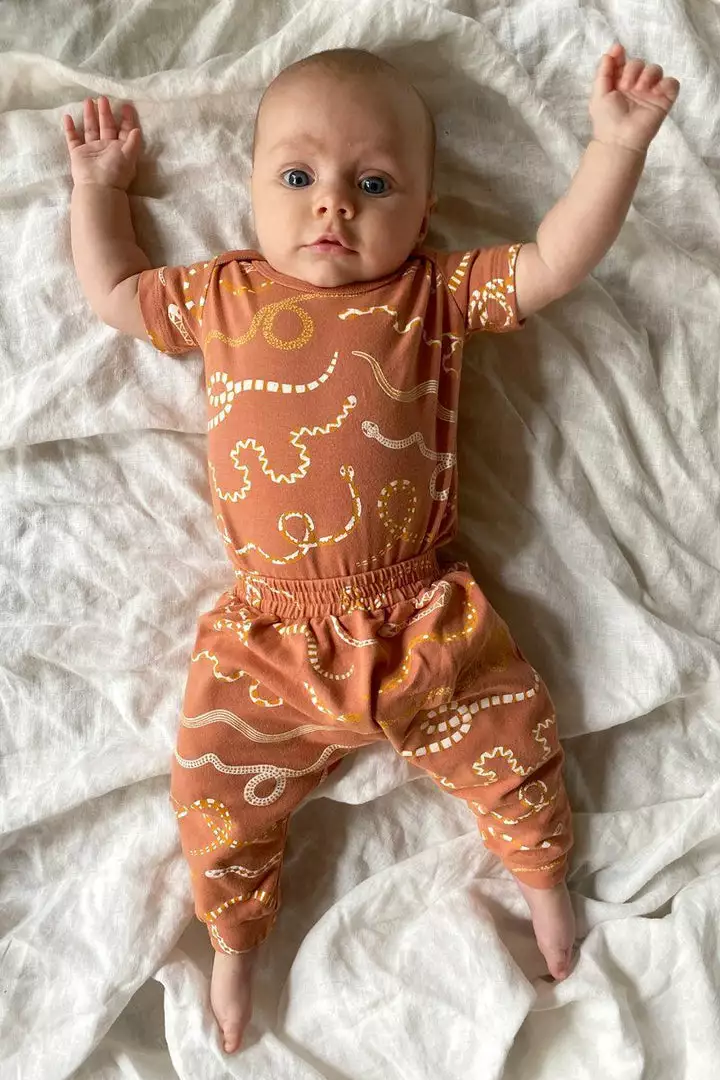 North Of West Kids' Snake Rainbow Harem Pants - Sunset Sale 2 North Of West Kids' Snake Rainbow Harem Pants - Sunset Sale